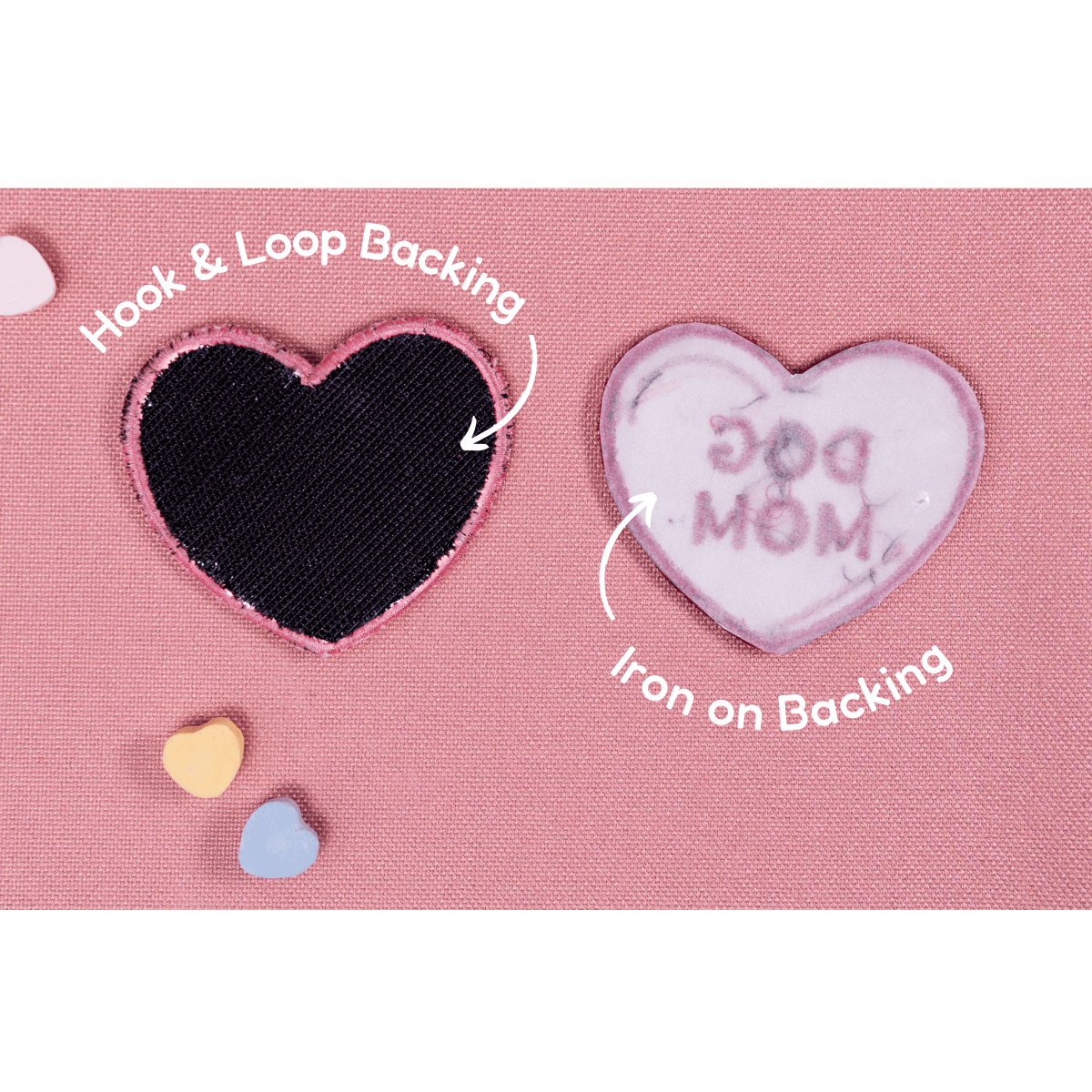 Dog Mom Heart Patch