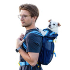 Klearance Kloud | Ultra-Light Mesh Dog Backpack with Inflatable Frame