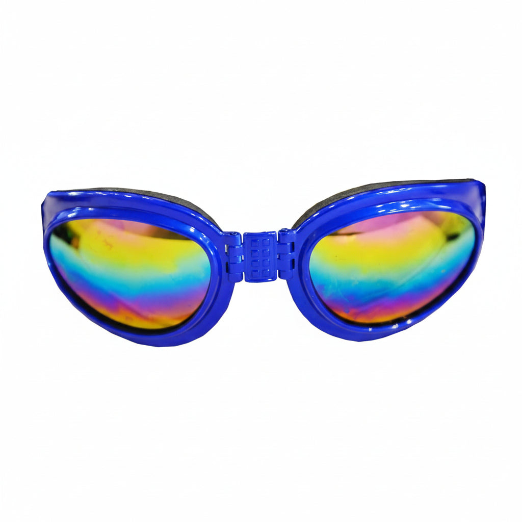 Blue Frame Dog Goggles